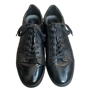 Badgley Mischka Men\'s Sneakers Black Combo Size 9.5 Lace Up Low Top Casual Shoes Men main image 4